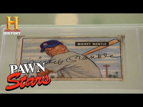 Mickey Mantle's Rookie Card (Season 16) | Pawn Stars