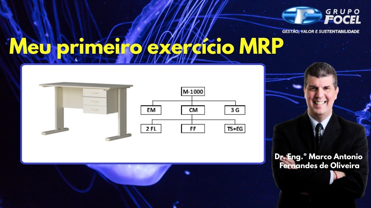 Produção - Explicando o "Meu 1º exercício MRP" (completo)