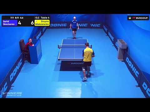 10:45 Serhii Skachenko - Dmytro Alieksieienko 01.09.2023 TT Euro.Cup Ukraine Master. Table 4