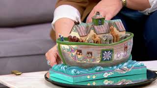 Jim Shore Heartwood Creek Noah's Ark on QVC