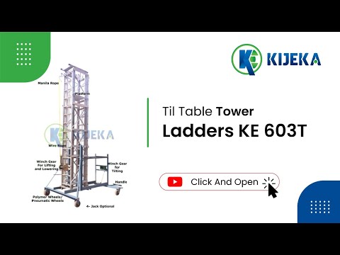 KIJEKA - Tiltable Tower Ladder KE 603T