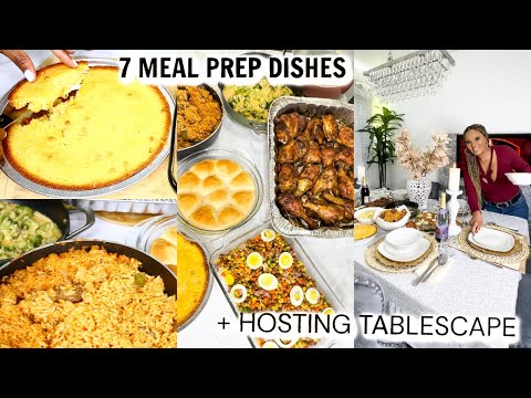 , title : 'HOLIDAY 2022 EASY MEAL PREP IDEAS & THANKSGIVING TABLESCAPE SETTING FOR YOUR FAMILY | OMABELLETV'