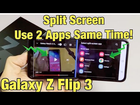 Galaxy Z Flip 3 How to Insert SIM Card Check Mobile Settings