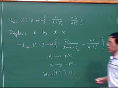 Workshop "Geometric Analysis", parceria com Institut Fourier (Grenoble) - Detang Zhou - Class 02