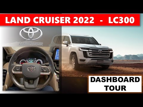 New Land Cruiser 2022 - DASHBOARD TOUR