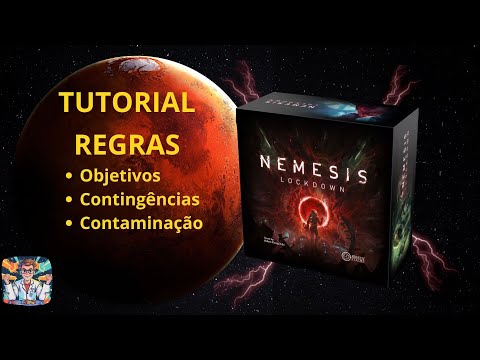 Nemesis: Lockdown - Como jogar - Objetivos, Contingências e Contaminação.