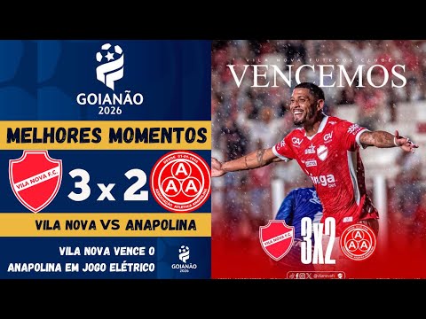 Vila Nova vs Anapolina | Highlights | Round 2 | Campeonato Goiano 2026