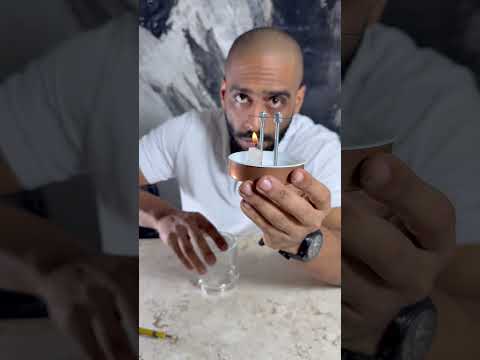 I Made a Light Bulb Like Thomas Edison!#Experiment #ScienceHack #DIY #Electricity #LightBulb