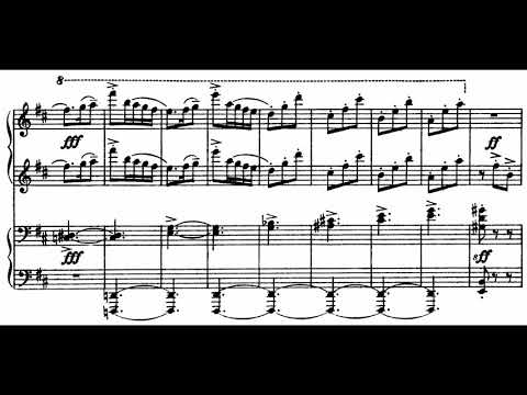 Sergei Rachmaninoff - 6 Morceaux, Op  11 (score-video)