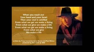 Tracy Lawrence - From What We Give ( + lyrics 1996)