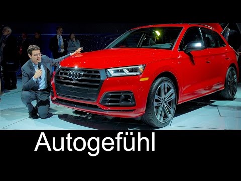 Audi SQ5 REVIEW Reveal new neu V6 petrol 2017/2018 - Autogefühl