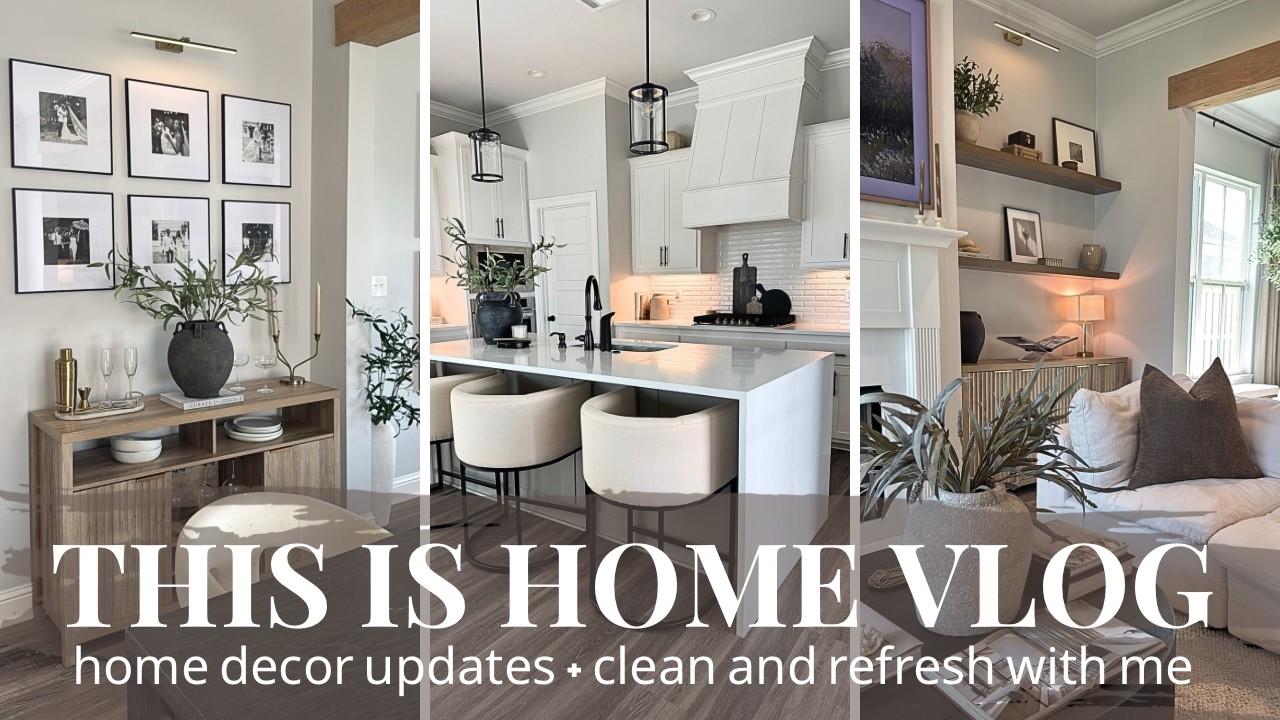 Home decor updates | Kohl's haul | quick clean with me + summer reset | this is home vlog