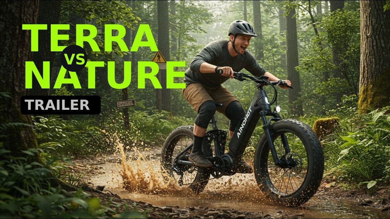 TERRA vs NATURE: Can This E-Bike Survive the WILDERNESS?
