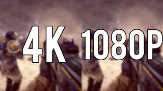 4K VS 1080p HD - PC Gaming Graphics Comparison [4K] 2015