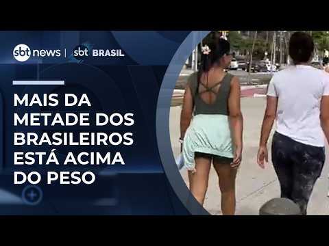 Mais da metade dos brasileiros está acima do peso, aponta Ministério da Saúde