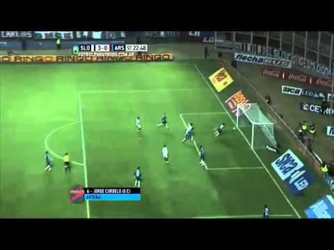 Primera División 2015 - Fecha 17 - Curbelo E/C - San Lorenzo 3 - Arsenal 0