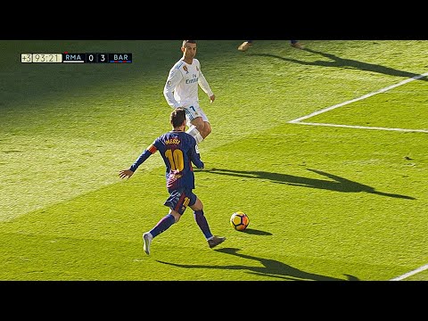 Lionel Messi vs Real Madrid (Away) 2017-18 (English Commentary)