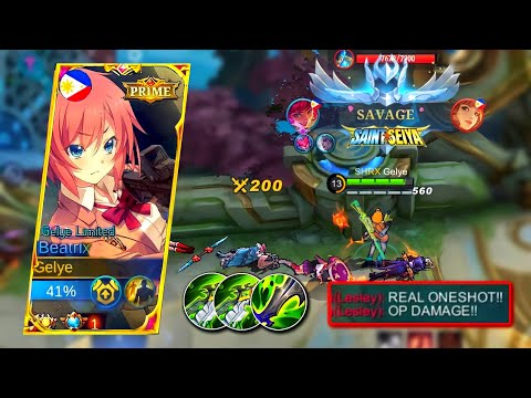 WHEN GLOBAL BEATRIX ABUSE THIS ONE SHOT BUILD!! (must try)!!