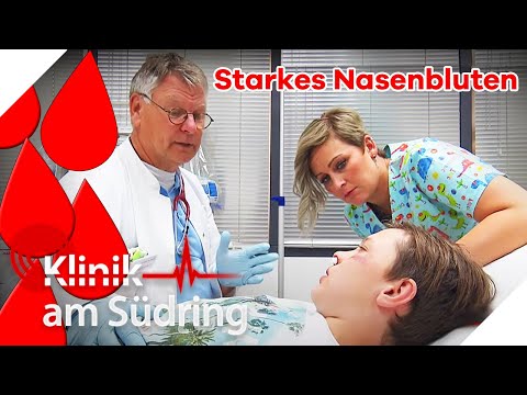 Blut über Blut 🩸 Finn hat starkes Nasenbluten & erbricht es auch noch! | Klinik am Südring | SAT.1