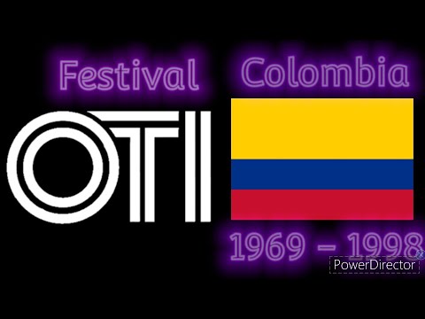 Colombia En El Festival De La Cancion Latina y Festival OTI 1969 - 1998