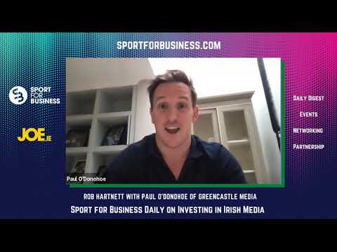 Sport for Business Daily with Paul O'Donohoe of Greencastle Media