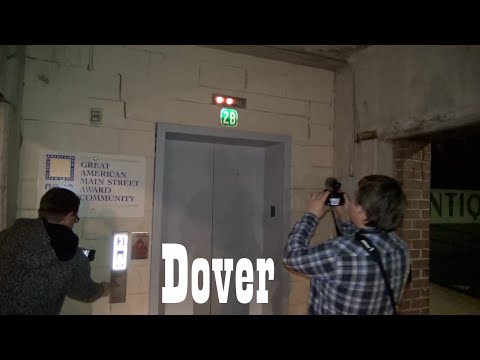 Vintage Dover Traction Elevator @ Municipal Parking Garage Staunton VA