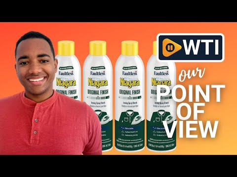 Liquid Starch Iron Spray - WTI product video review