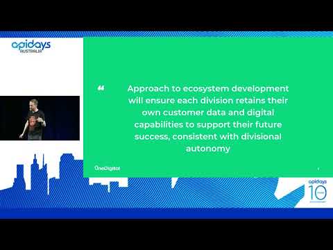 Apidays Australia 2022 - Using APIs to accelerate transformation at a large retailer By Andy Kelk.