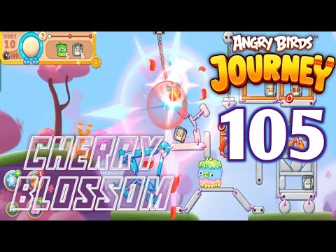 Cherry 🍒 Blossom ( Level 601 - Level 605) || Angry Birds Journey (2025 Update )/ Android Gameplay 🎮