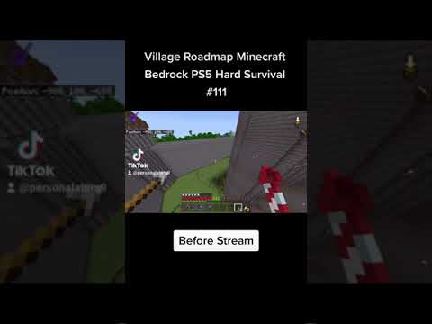 Village Roadmap | Minecraft 8-3-21 #shorts