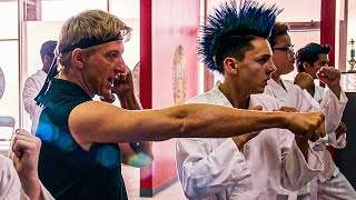 Las mejores escenas del dojo de Cobra Kai | Compilación Temporada 1 🌀 4K