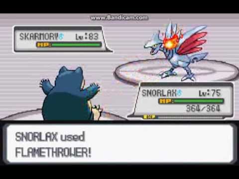 Lets play pokemon Light Platinum part 32-battles with Steven,Eusine,Lance,Blair and Cynthia