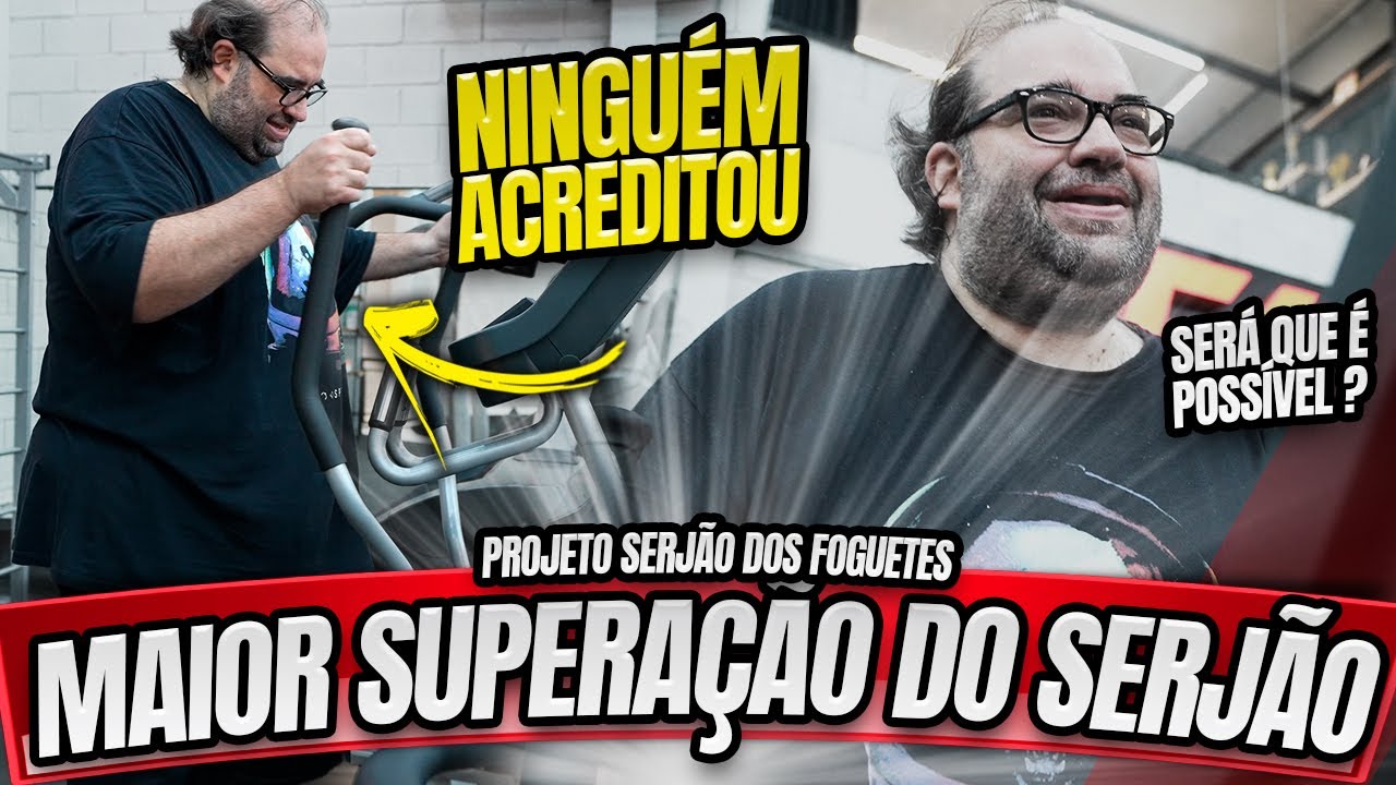 A MAIOR SUPERAÇÃO DO SERJÃO DOS FOGUETES - PROJETO SPACE TODAY 120 DIAS