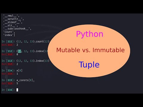 Python Basics 19 Tuple Mutable Vs Immutable