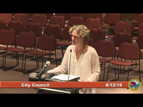 City Council 8.12.2019