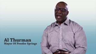 Powder Springs Mayor Al Thurman talks about the city.