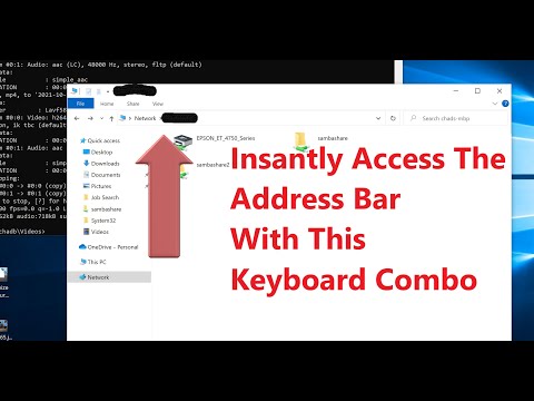 Quick Tip #12 - Access The Address Bar With This Easy Keyboard Combo #shorts