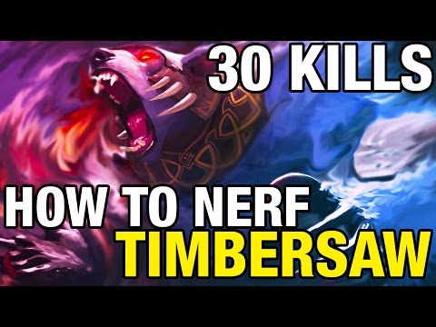 HOW TO NERF THE TIMBERSAW - Meracle Plays Ursa WITH 30 KILLS - Dota 2