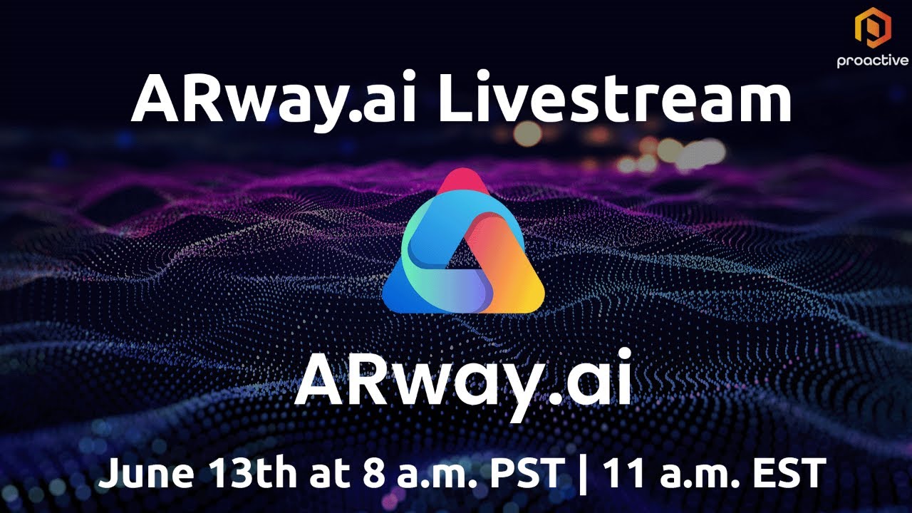Proactive Livestream:  Apple's Vision Pro Changes Everything for ARway.ai