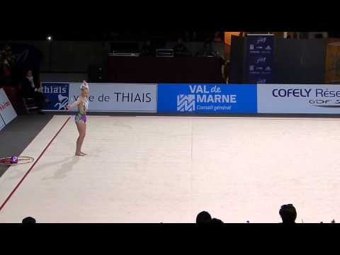 Kseniya MOUSTAFAEVA Massues Finale Grand prix de Thiais 2015