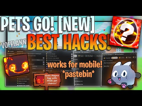 [ 🔥 Hell Rock 🔥] PETS GO! 🐾 Best Farm Scripts: FAST Auto Fish l Auto Roll l MOBILE! **PASTEBIN**