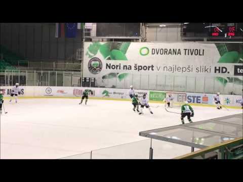 U-14 DP 28.1.2017 HK Olimpija - Team Zagreb 9:5 - Nal Brodnik zadetek za 7:5 (podaja Tom Sojer)