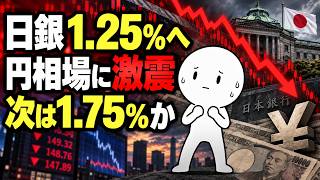 【日銀1.25％へ】円相場に異変、次は1.75％か…日本経済に迫る「本当の転換点」とは