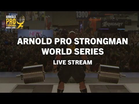 Watch Live: The 2019 Arnold Pro Strongman USA Qualifier