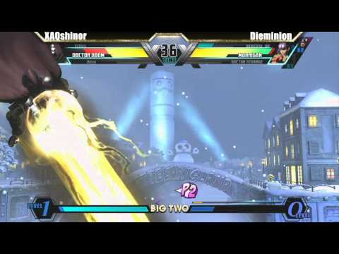 UMVC3 XAQshinor vs Dieminion - Big Two #5 Tournament