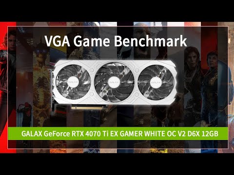  GALAX  RTX 4070 Ti EX GAMER WHITE OC V2 D6X 12GB