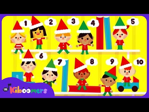 Elf On the Shelf Song | 10 Little Elves | Christmas Song for Kids | The Kiboomers