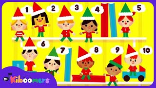 Elf On the Shelf Song | 10 Little Elves | Christmas Song for Kids | The Kiboomers