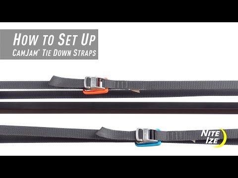 How To Set Up The CamJam® Tie Down Straps