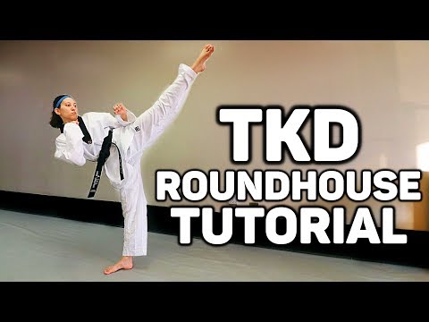 Taekwondo Roundhouse Kick Tutorial